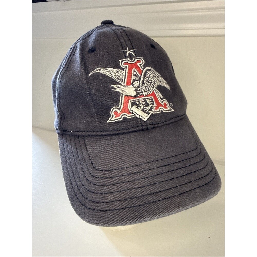 Anheuser Busch Budweiser Beer Hat Small-Medium Fitted Stretch Dad Baseball Cap